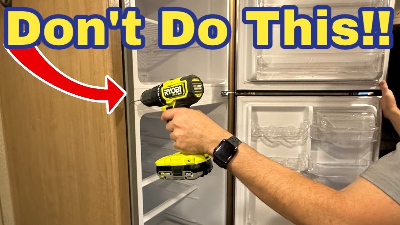 I Ruined My RV Residential Refrigerator