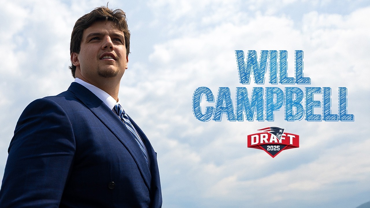 Will Campbell's First Day with the New England Patriots | 2025 NFL Draft