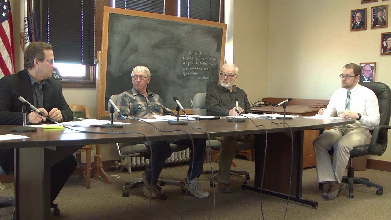 Mahaska County Board of Supervisors for March 4, 2019