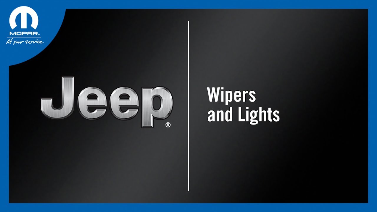 Wipers and Lights | How To | 2024 Jeep Compass