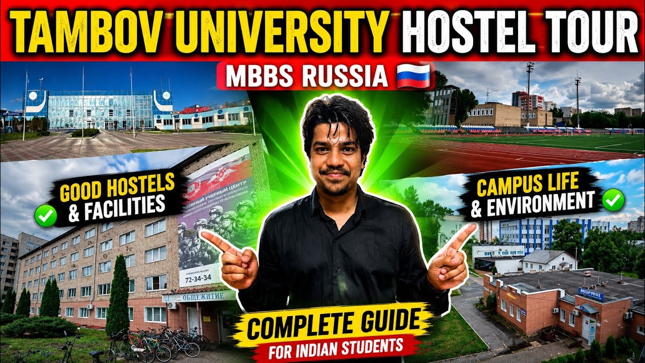 Tambov medical university hostel tour 🏥 || Mbbs Russia 🇷🇺  || Medico Backpacker 🎒🧳