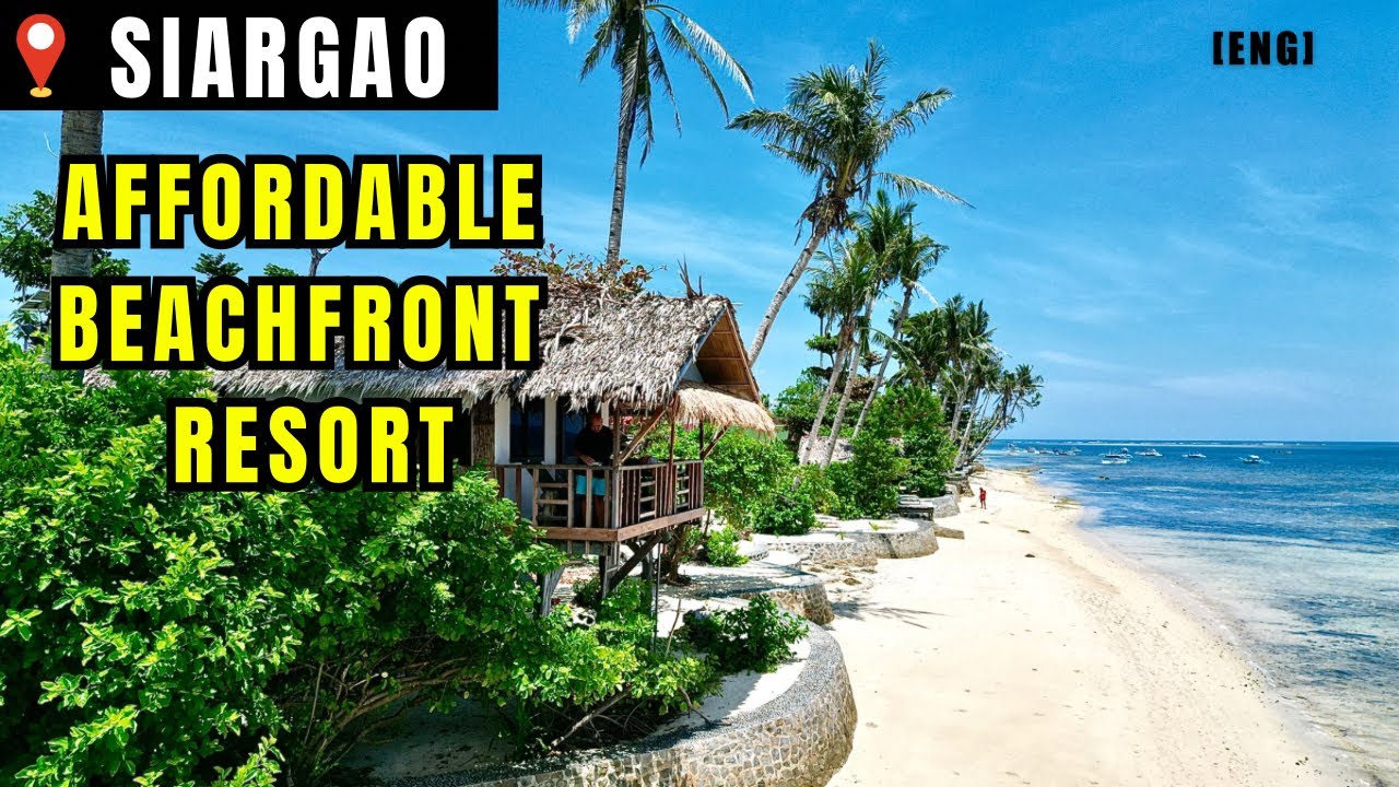 Patrick's on The Beach | BUDGET Beachfront Resort in Siargao 2024