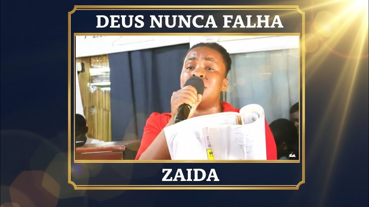 🎶 Deus nunca falha – Zaida | Tabernáculo da Beira 🙏✨