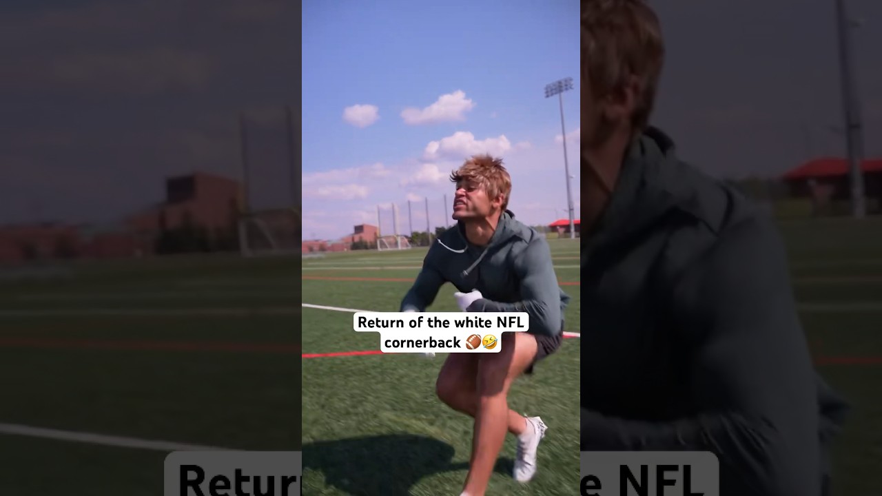 Powr&oacute;t białego obrońcy NFL‼️🤣 #nfl #spodenkipiłkarskie #futbolamerykański #obrońca