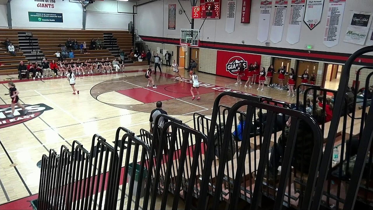 Mesabi East Girls Basketball vs Barnum 1/20/2026