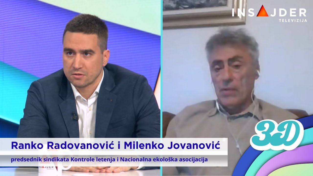 Ranko Radovanović: Stanje u kontroli letenja je alarmantno