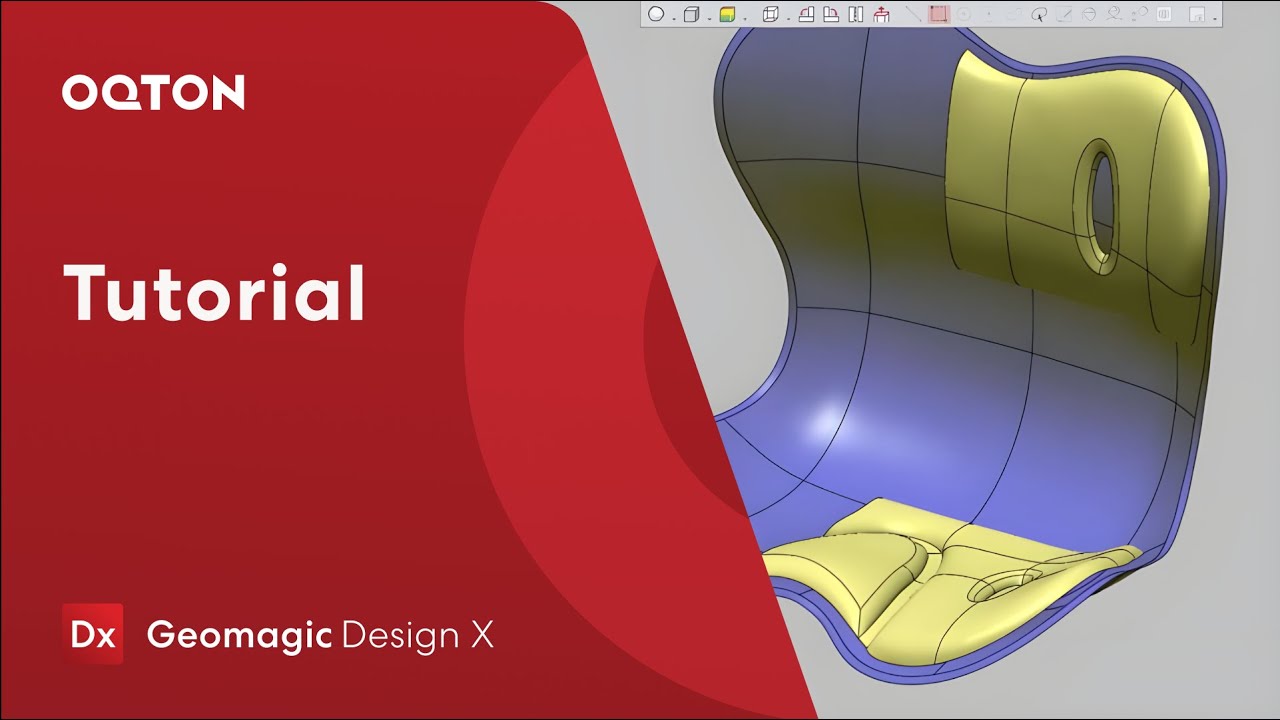 Reverse engineer complex geometry with Geomagic Design X and Scantech iReal M3