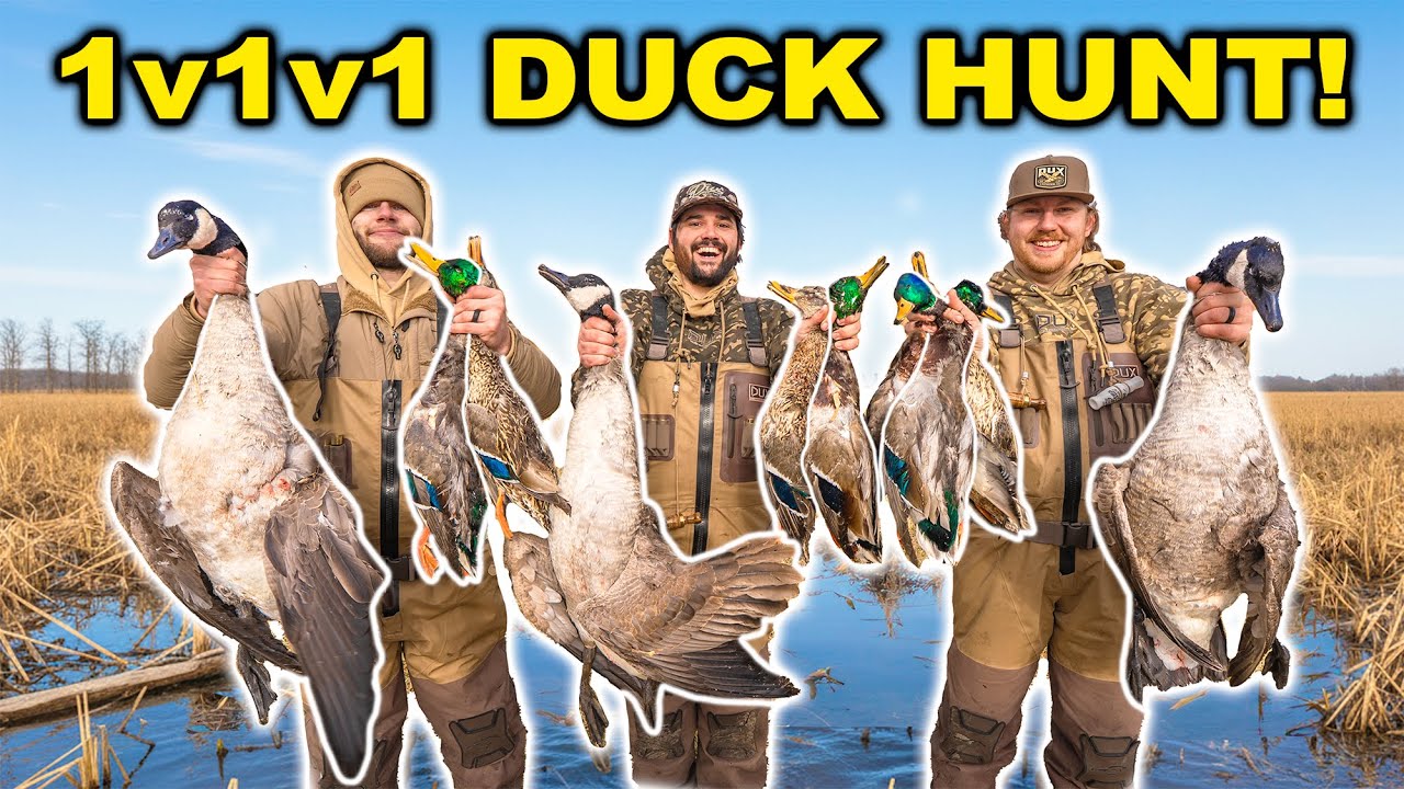 CHEAP vs EXPENSIVE ROULETTE Duck Hunting CHALLENGE!!! - Limited Out! (Catch Clean Cook)