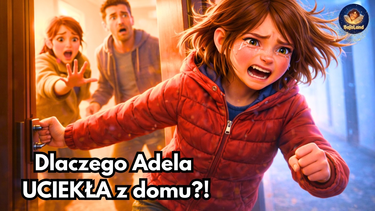 Dlaczego Adela UCIEKŁA z domu?!🚨 Bajka do słuchania dla dzieci i młodzieży o ich problemach📱