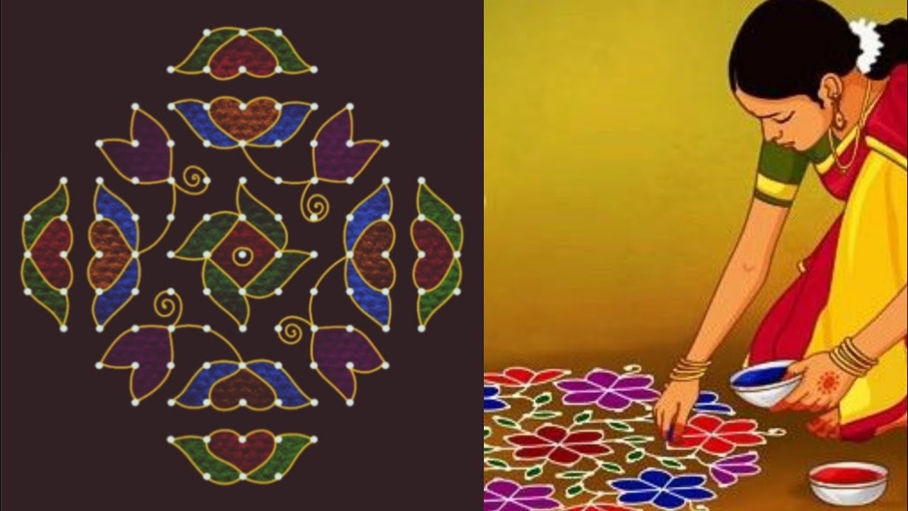 🌺 GORGEOUS 🌺 COLOURFUL 🪔 RANGOLI 🌺 DESIGNS 🌺🌺🪔🌺🌺🪔🌺🌺🪔🌺🌺🪔🌺🌺🪔🌺🌺🪔