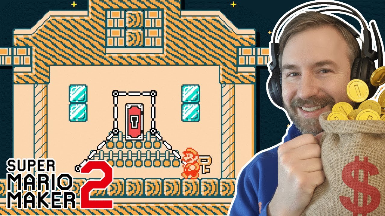 Mario ROBBED a Bank and then gets TROLLED! [SUPER MARIO MAKER 2] [#29]