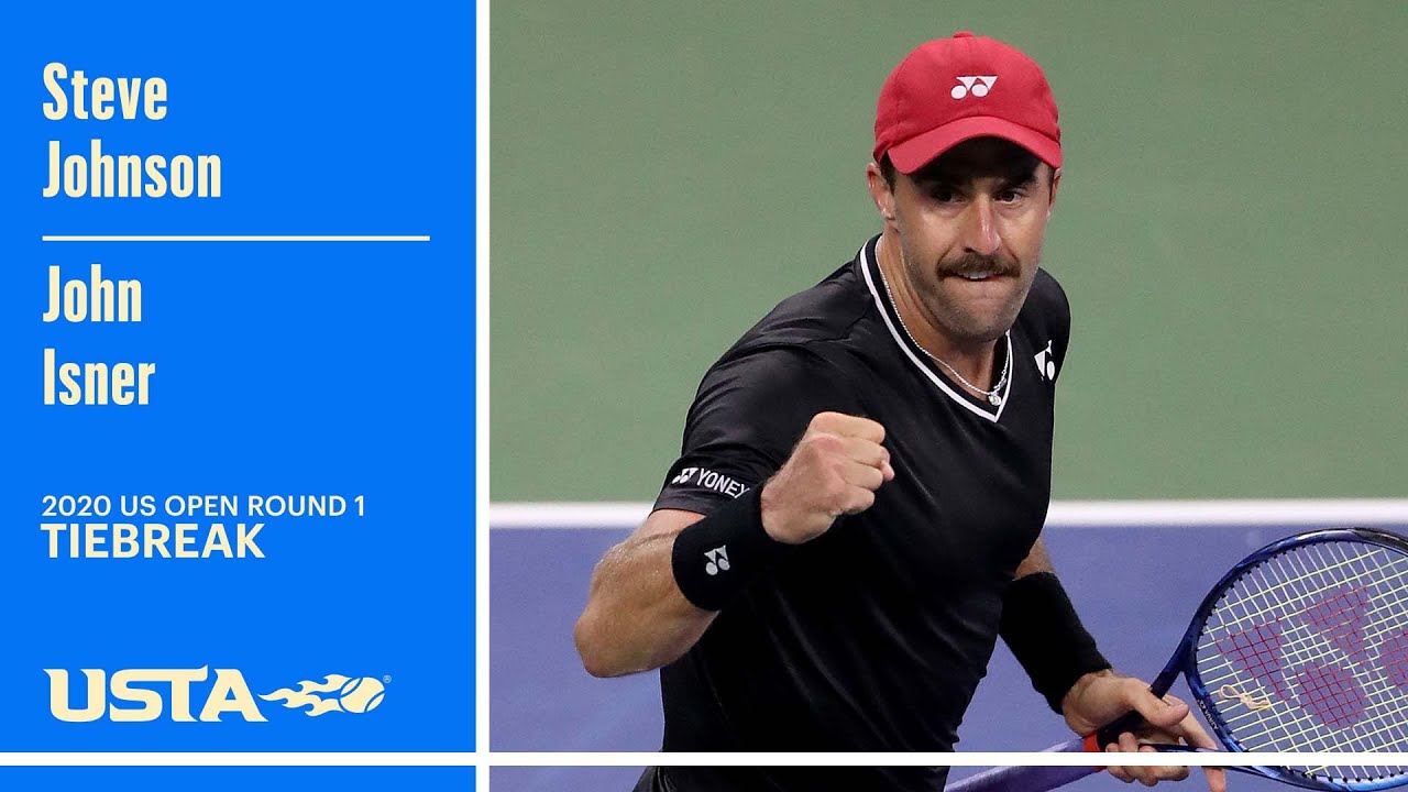 Steve Johnson vs John Isner Tiebreak | 2020 US Open Round 1