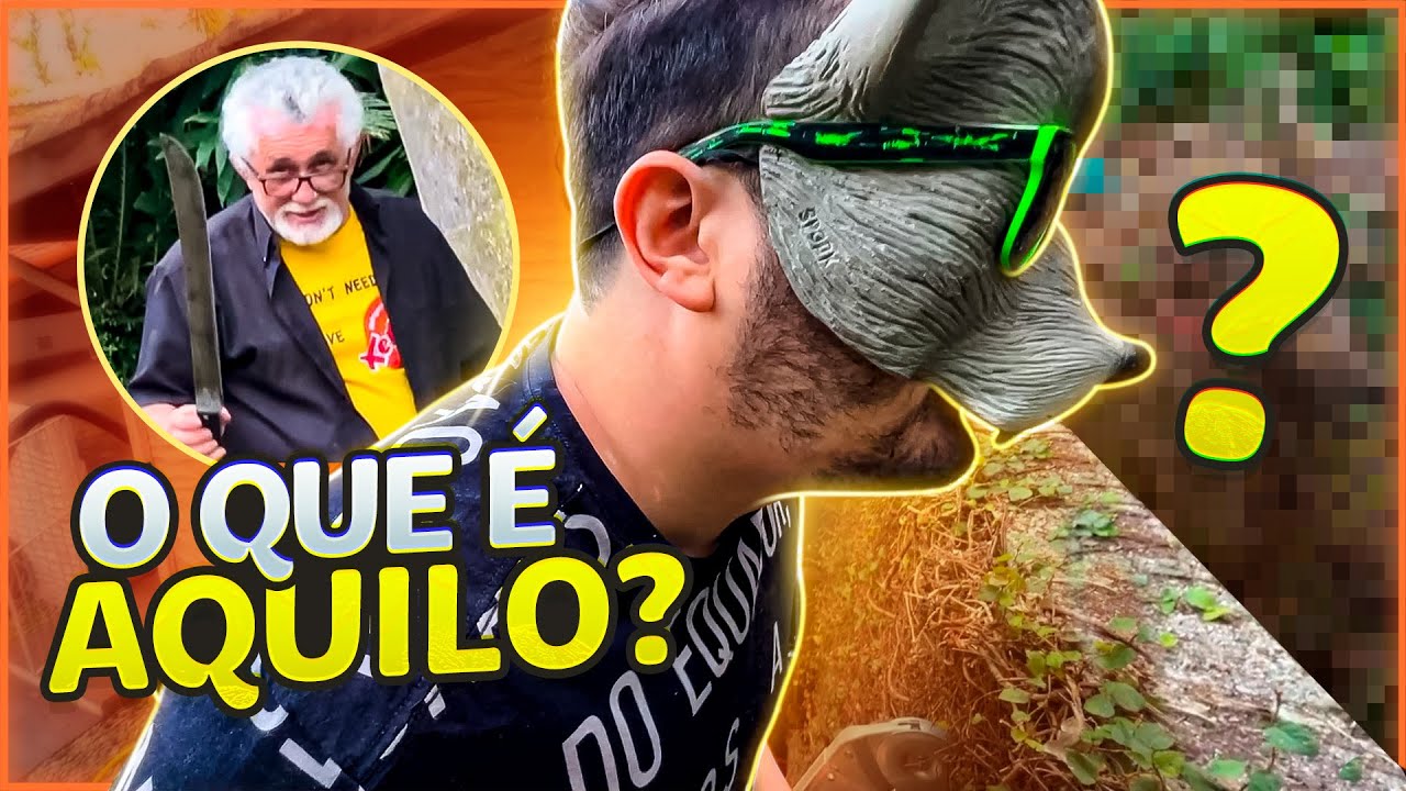 Achamos algo MUITO ESTRANHO atrás da CASA NOVA