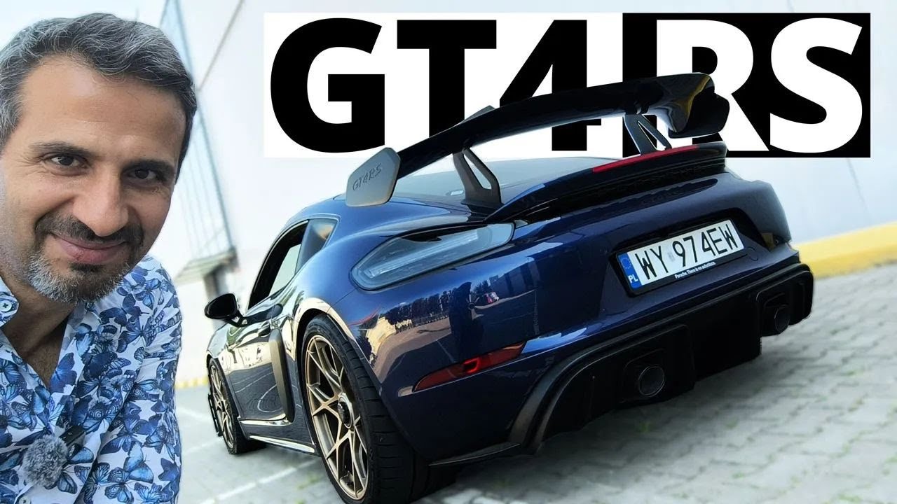 Porsche Cayman GT4 RS - wyjście z Matrixa