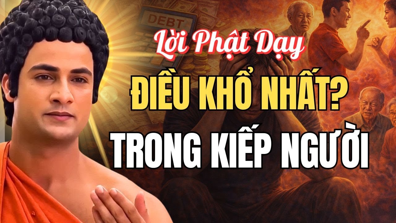 Khổ Đau Nhất Của Kiếp Người Là Gì? Nghe Lời Phật Dạy Một Lần Là Hiểu