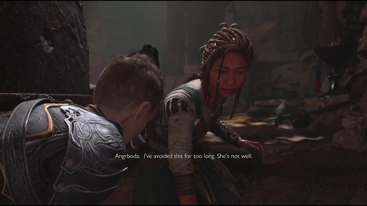 The Girl Who Changed Atreus’s Fate Forever (Final part) 😍God of War Ragnarök