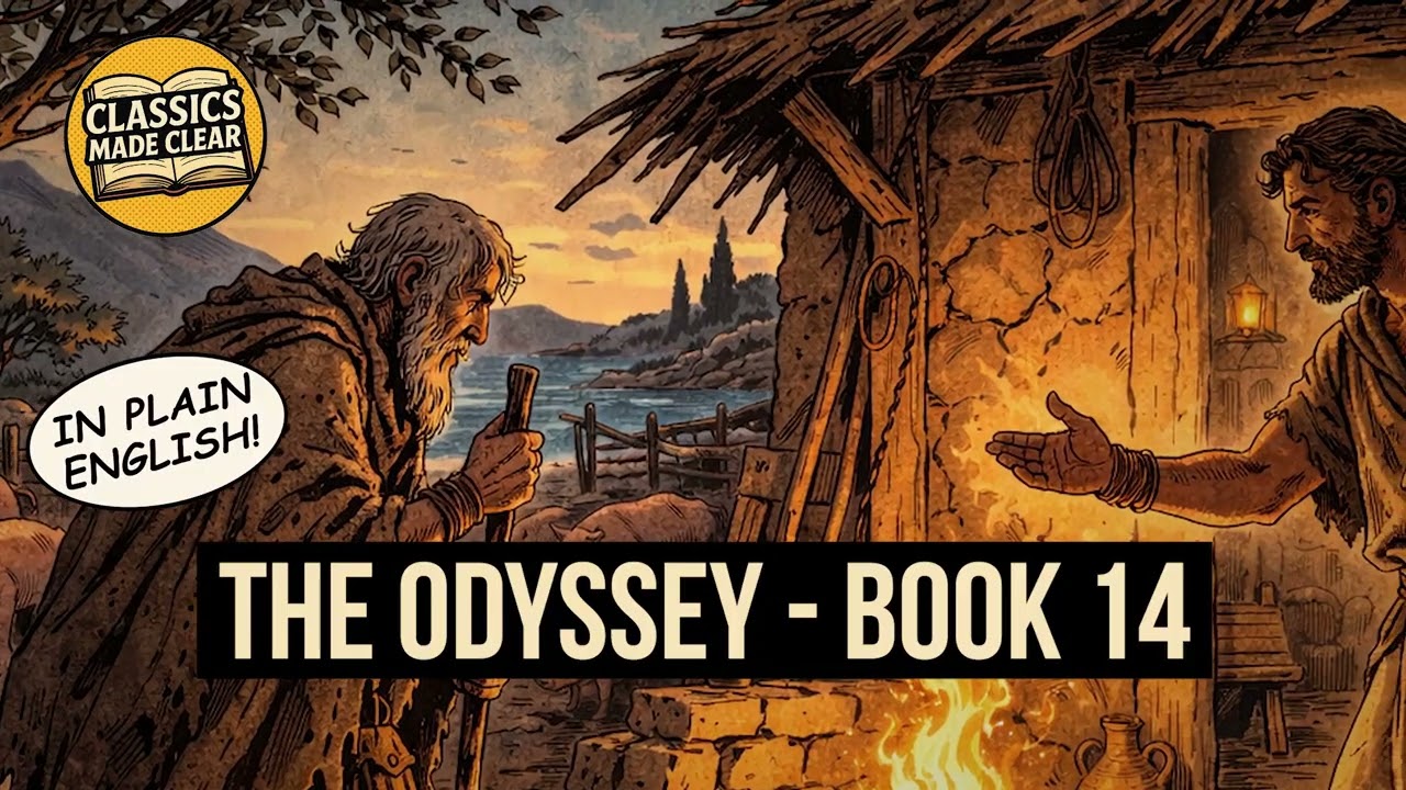 The Odyssey Book 14 — The Loyal Swineherd | Plain English Audiobook