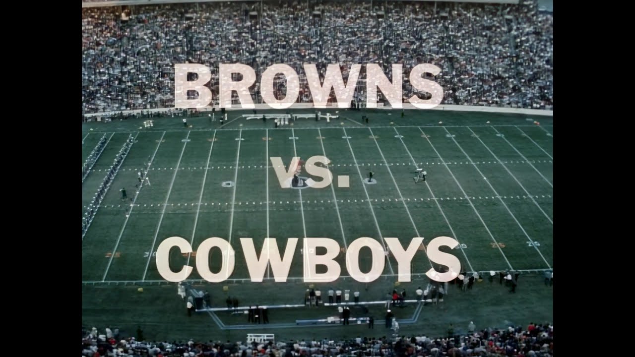 1966 - Week 12 - Browns at Cowboys GOTW - Thanksgiving