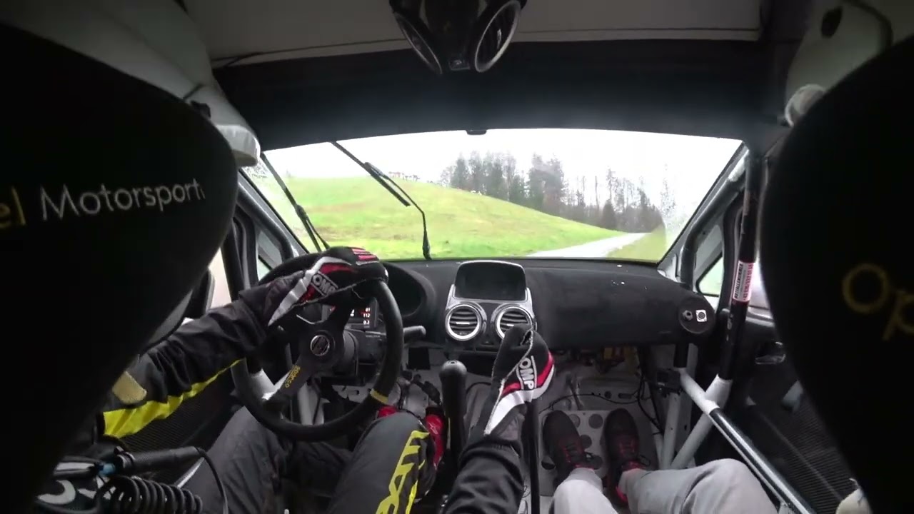Rebenland Rallye 2025 Panoramastraße Andreas Kainer Corsa OPC Onboard