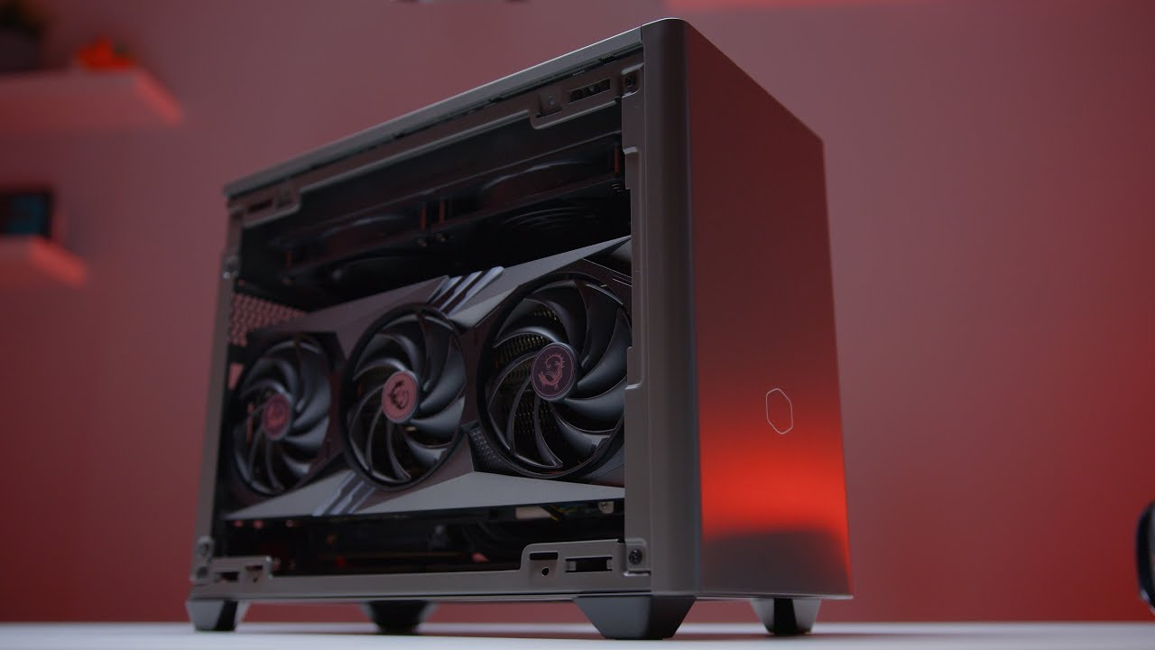A 4090 PC That Fits In a Shoebox - NR200P MAX Build