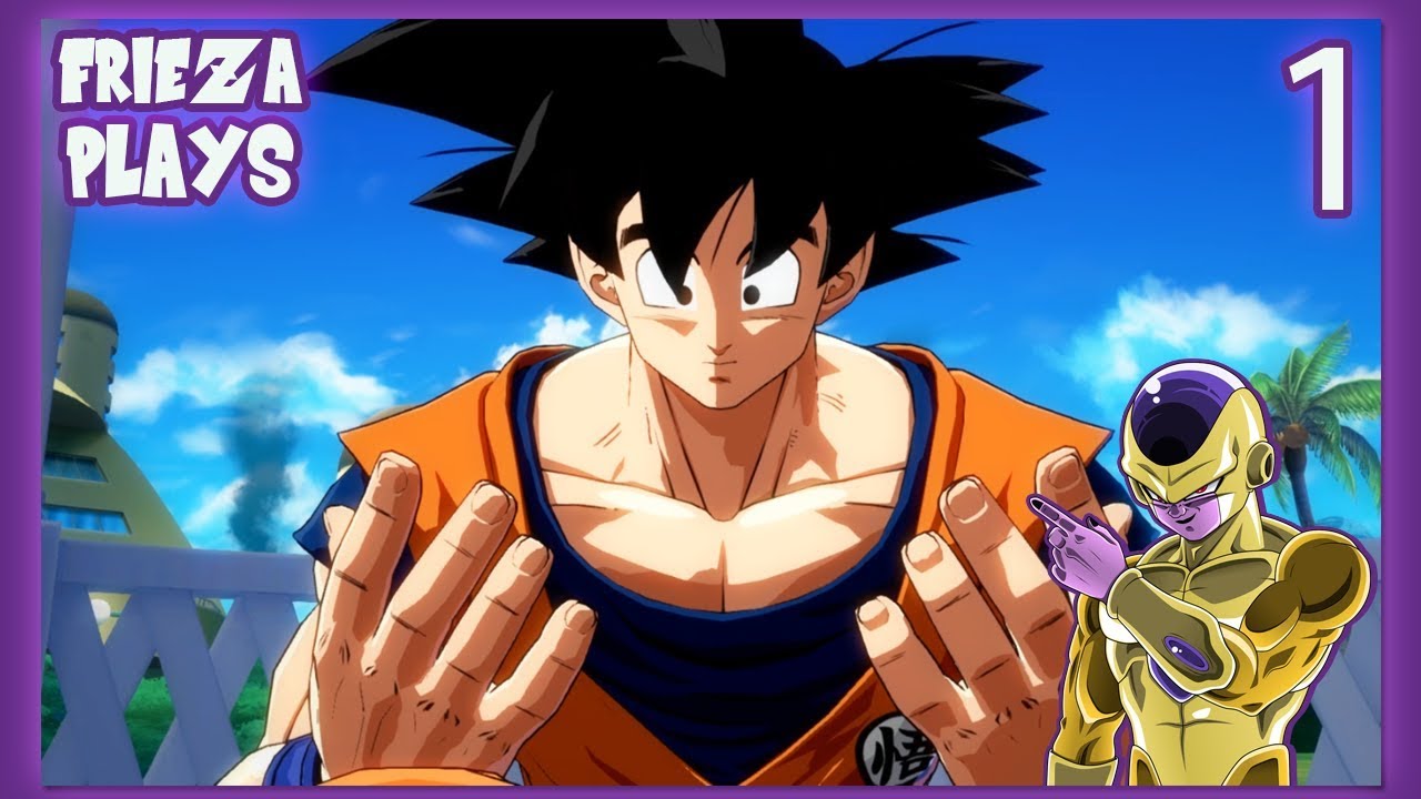 I'M A MONKEY?!? FRIEZA PLAYS DRAGON BALL FIGHTERZ 1!