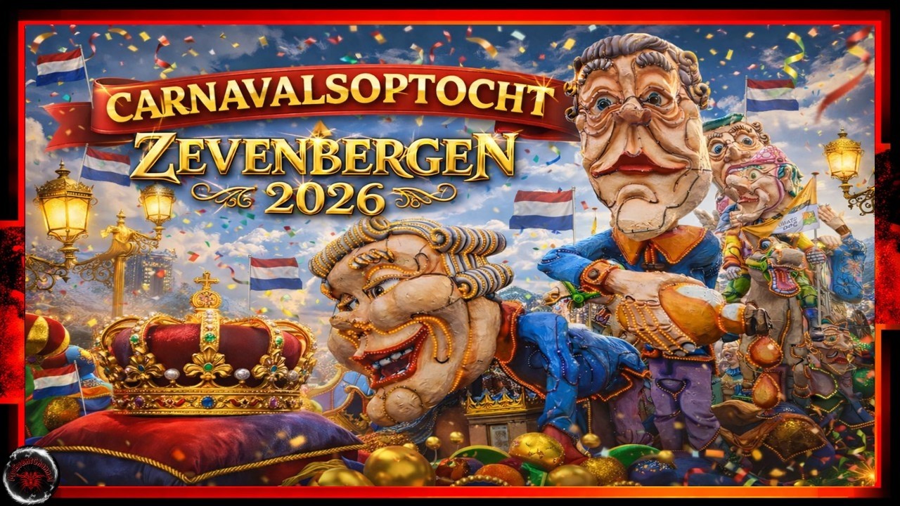 Koninklijke Wagen Redt Vastgelopen Optocht Zevenbergen 2026