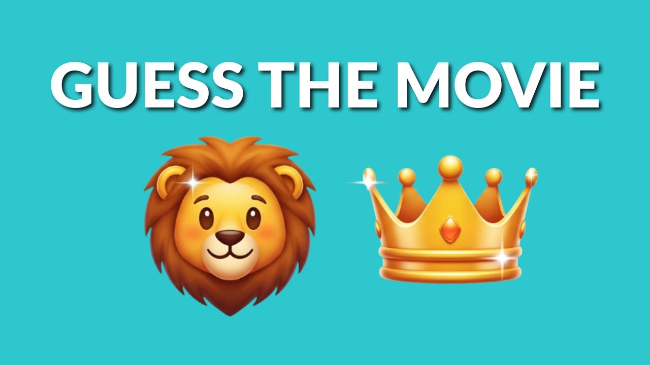 Guess the Movie by Emoji Quiz - 30 MOVIES BY EMOJI