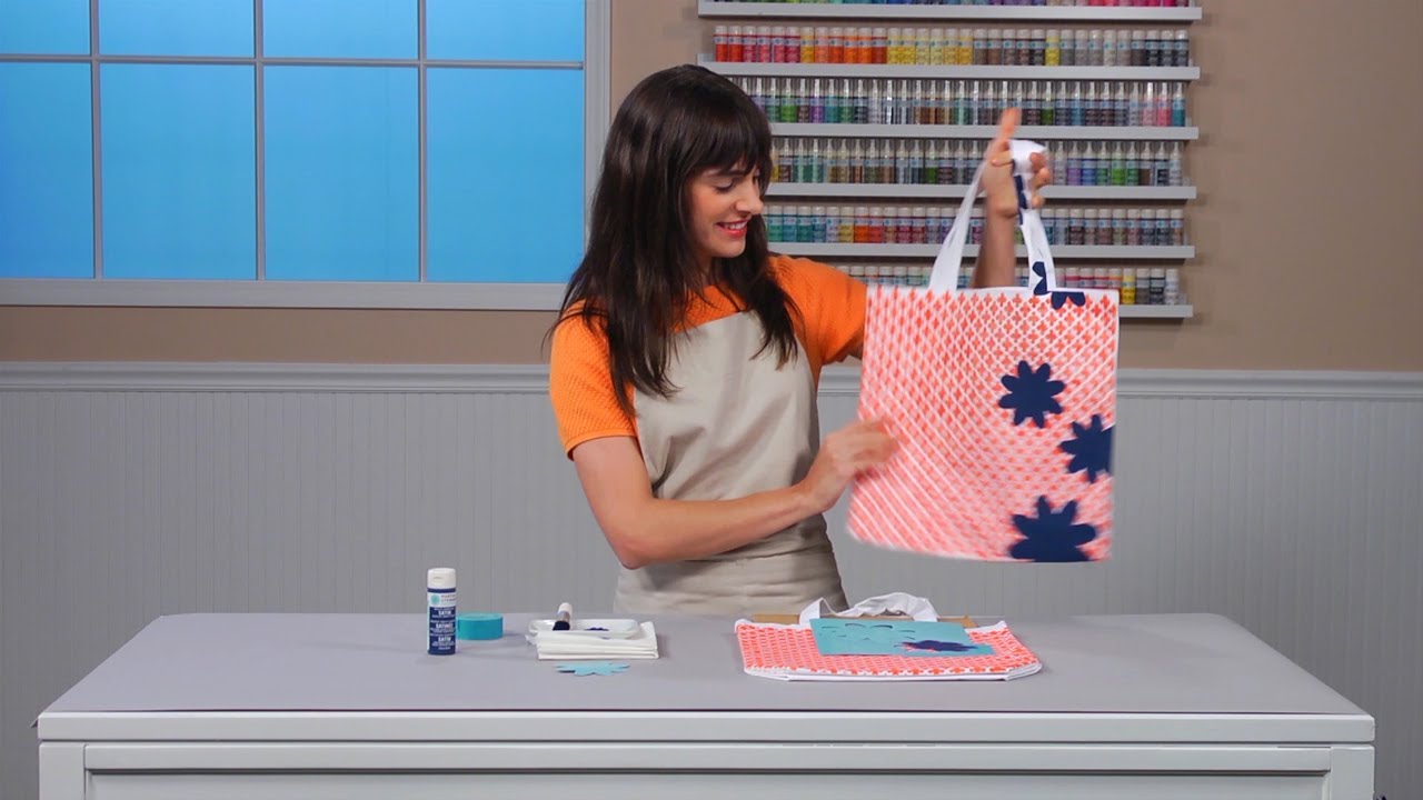Martha Stewart Crafts Stencil Technique ⎢Martha Stewart