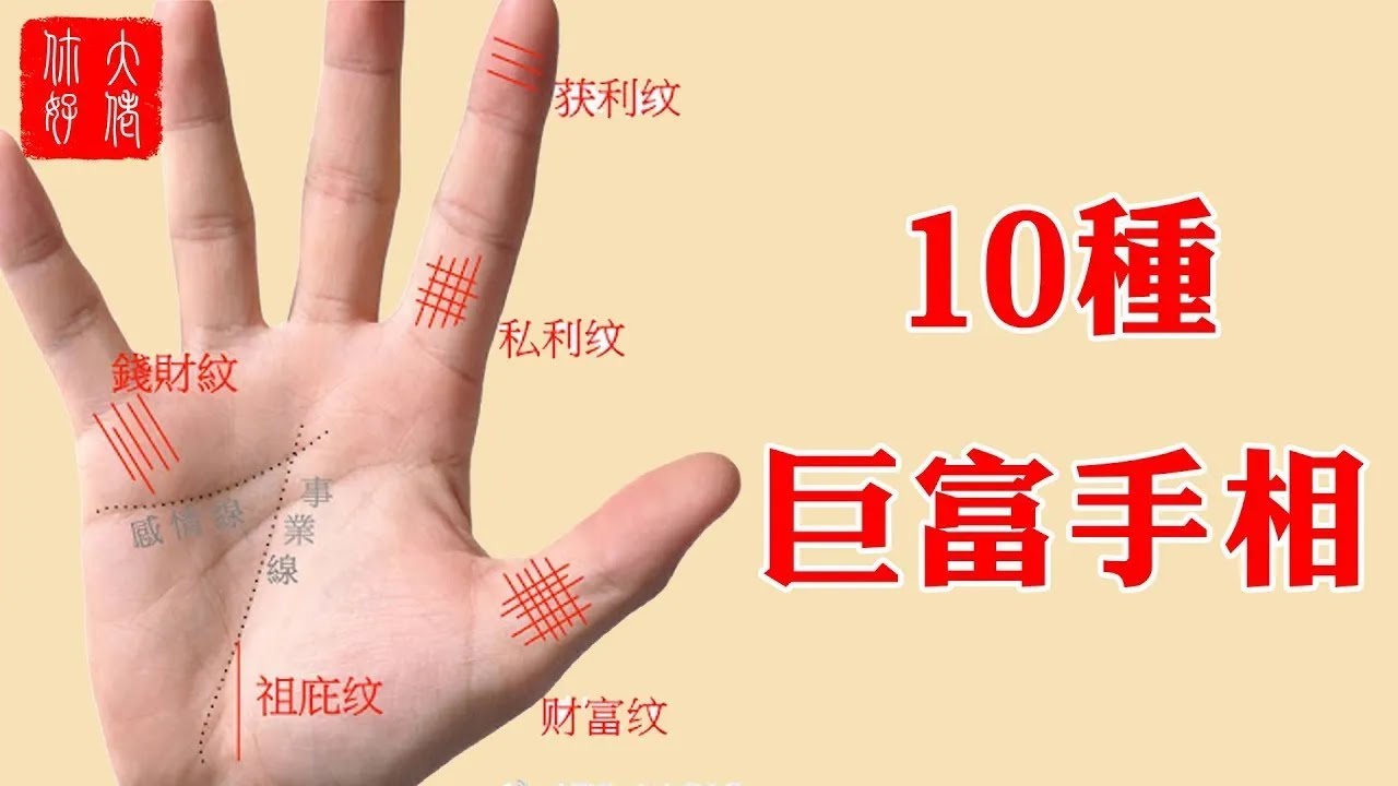 有這7種手相的人，德行高尚，福報深厚，什麼都不用做，錢財根本花不盡！#大佬你好啊#佛說#佛學#佛教#風水#命理#相學