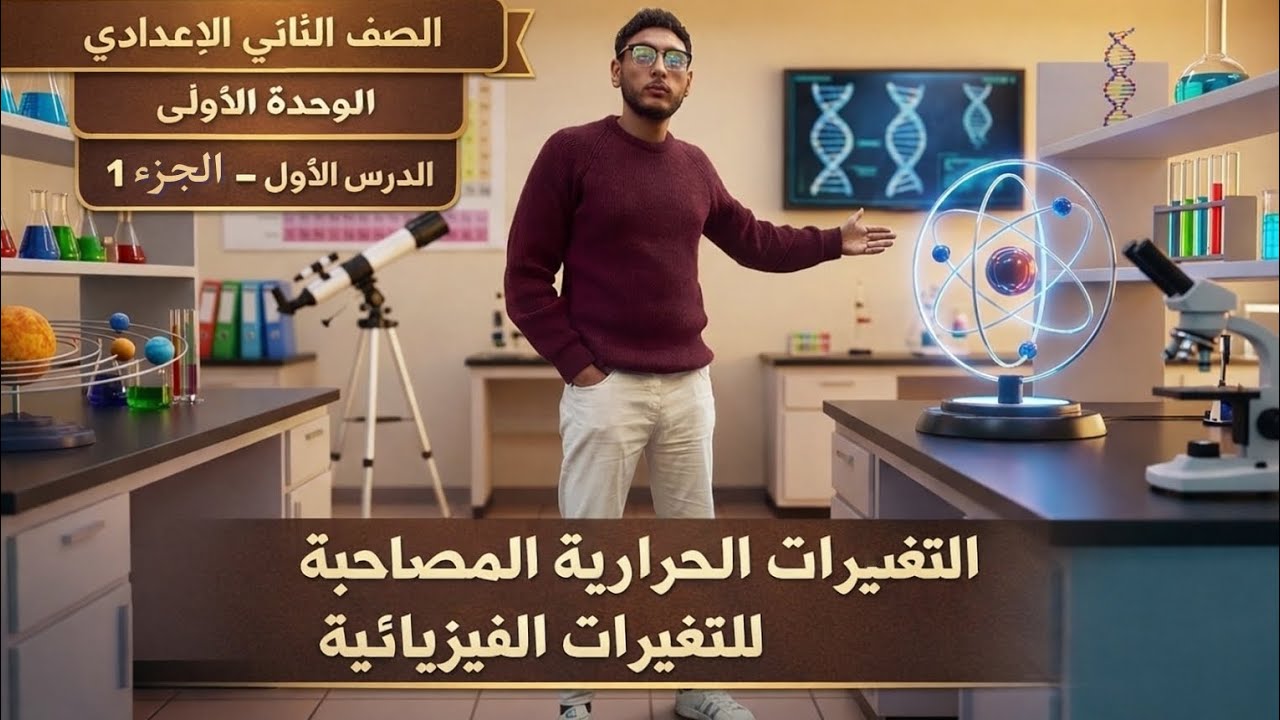 الصف الثاني الاعدادي الترم الثاني الوحده الاولى الدرس الاول الجزء الاول 