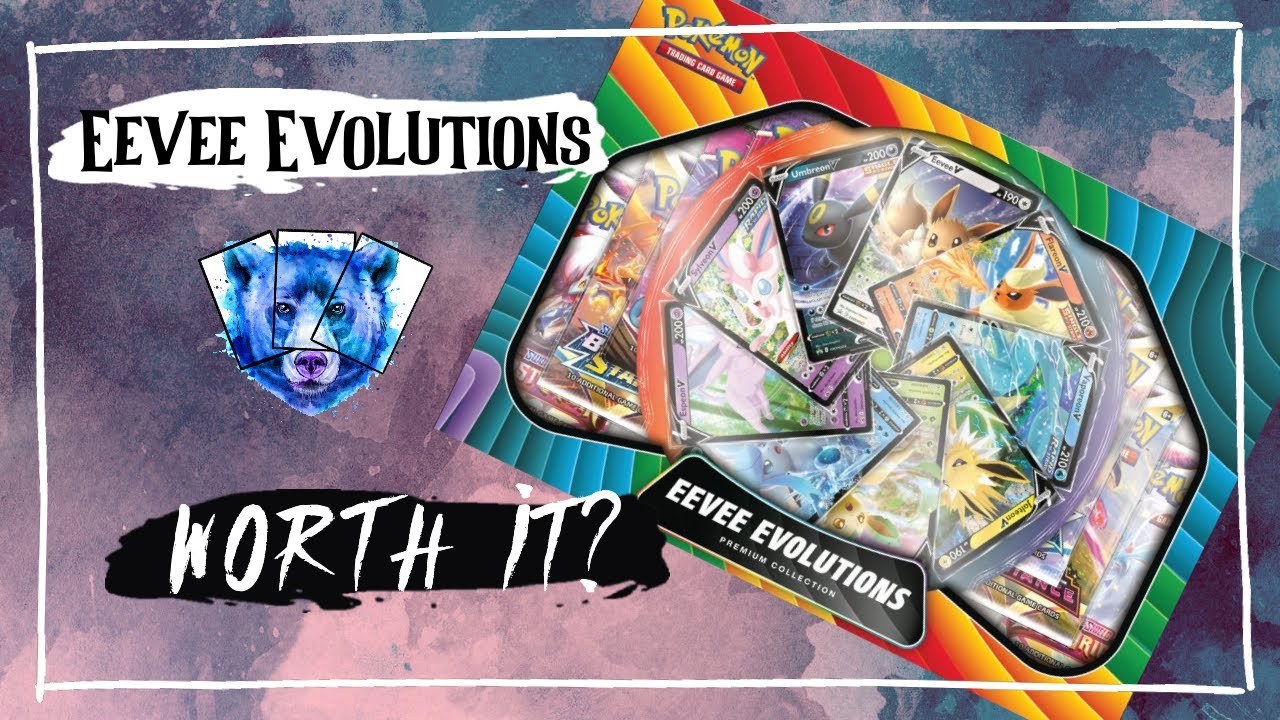 Pokemon Eevee V Premium Collection GameStop Exclusive Opening