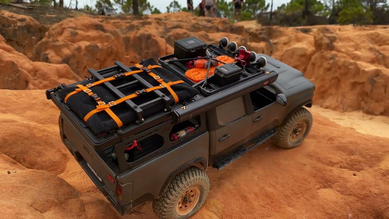 Tacoma on Rc scale park by algarvemountainRC