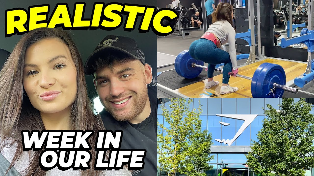Week in our life VLOG | Working, Training, What we eat