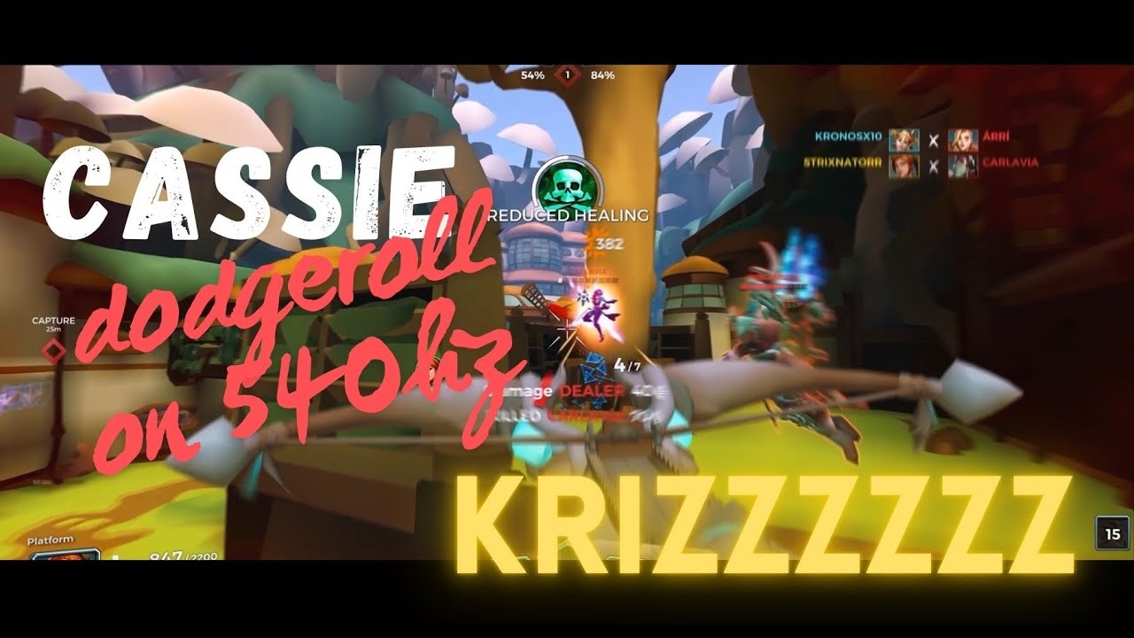 540hz on Cassie dodgeroll feels illegal