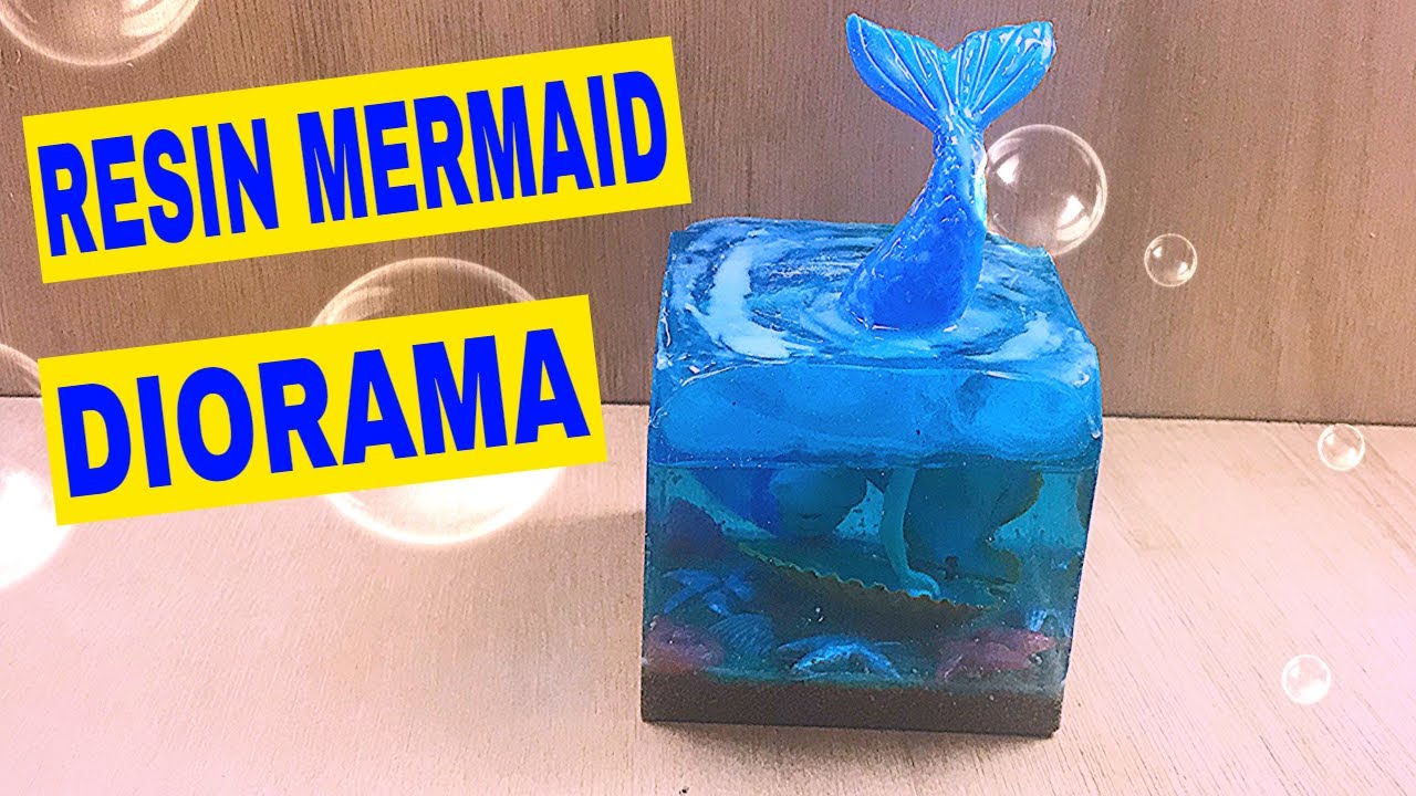 HOW I CREATED A RESIN MERMAID DIORAMA
