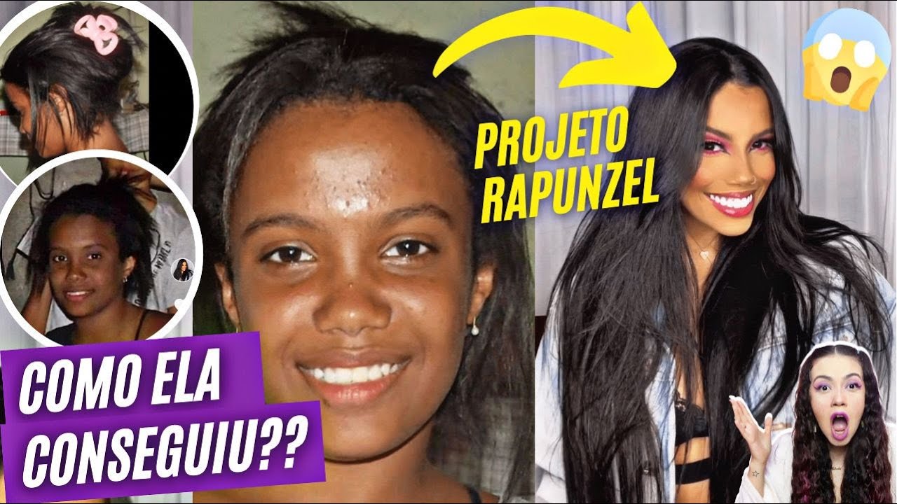 ESSE CABELO DETONADO FOI RECUPERADO! PROJETO RAPUNZEL 2022 🤩