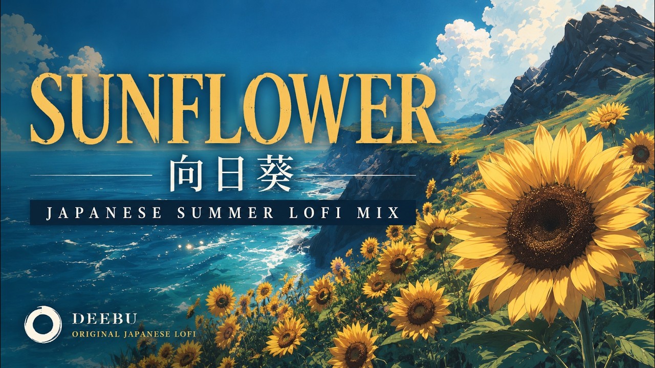 SUNFLOWER 🌻 向日葵 &ndash; japanese summer lofi mix by DEEBU ☀️(Full Album)