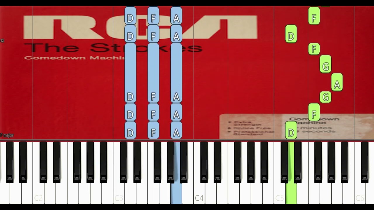 Welcome To Japan - The Strokes | Piano Tutorial + Sheet Music