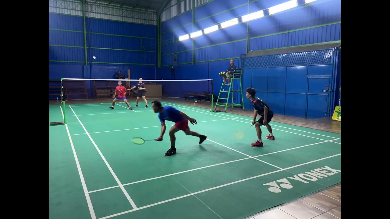Fun match Ryan/Edy vs Leon/Bagas 