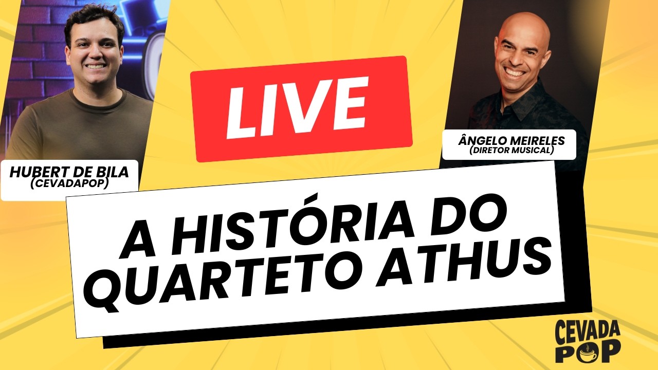 A História do Quarteto Athus - LIVE CevadaPop feat. Ângelo Meireles