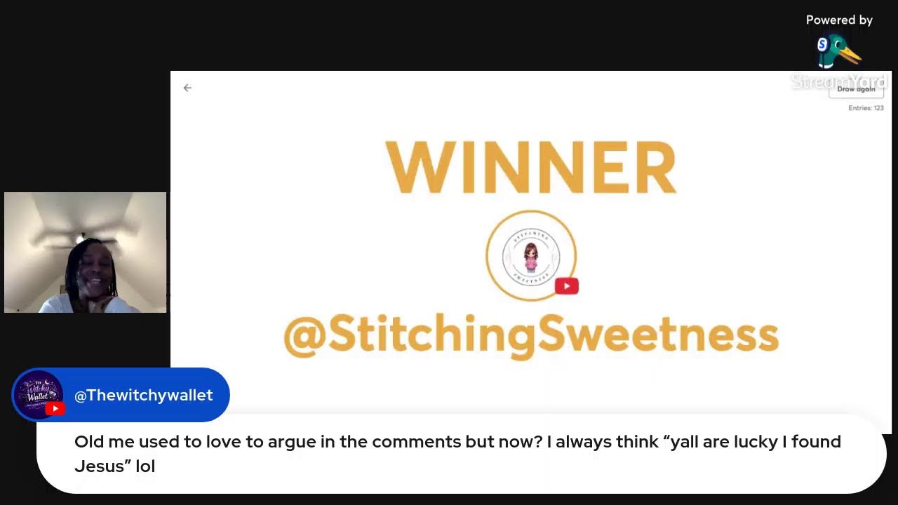 Another Live Giveaway
