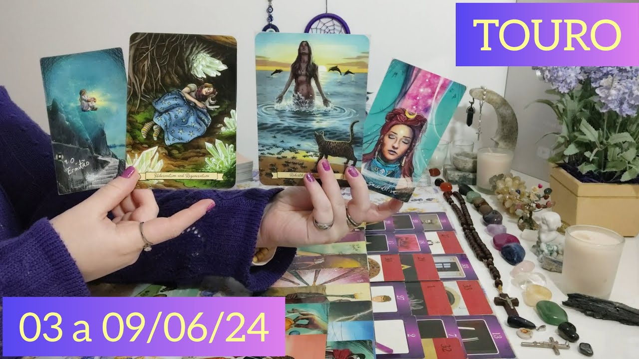 ♉ TOURO ⦁ 03 a 09/06/24 ⦁ 🧘‍♀️⚖️ TRAGA PAZ HORA DE FAZER DIFERENTE DO PASSADO A RAPOSA TÁ DERROTADA