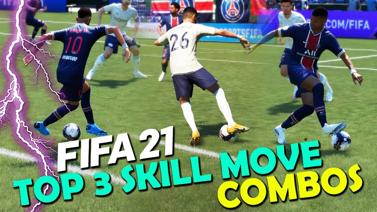 FIFA 21 TOP 3 Skill Move COMBINATIONS | TOP 3 Skill Move COMBOS in FIFA 21 | FIFA 21 TUTORIAL