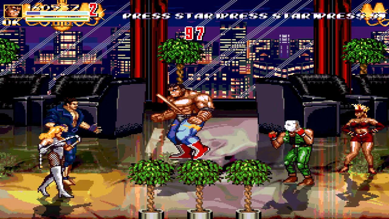 OpenBoR games: Streets of Rage Z playthrough