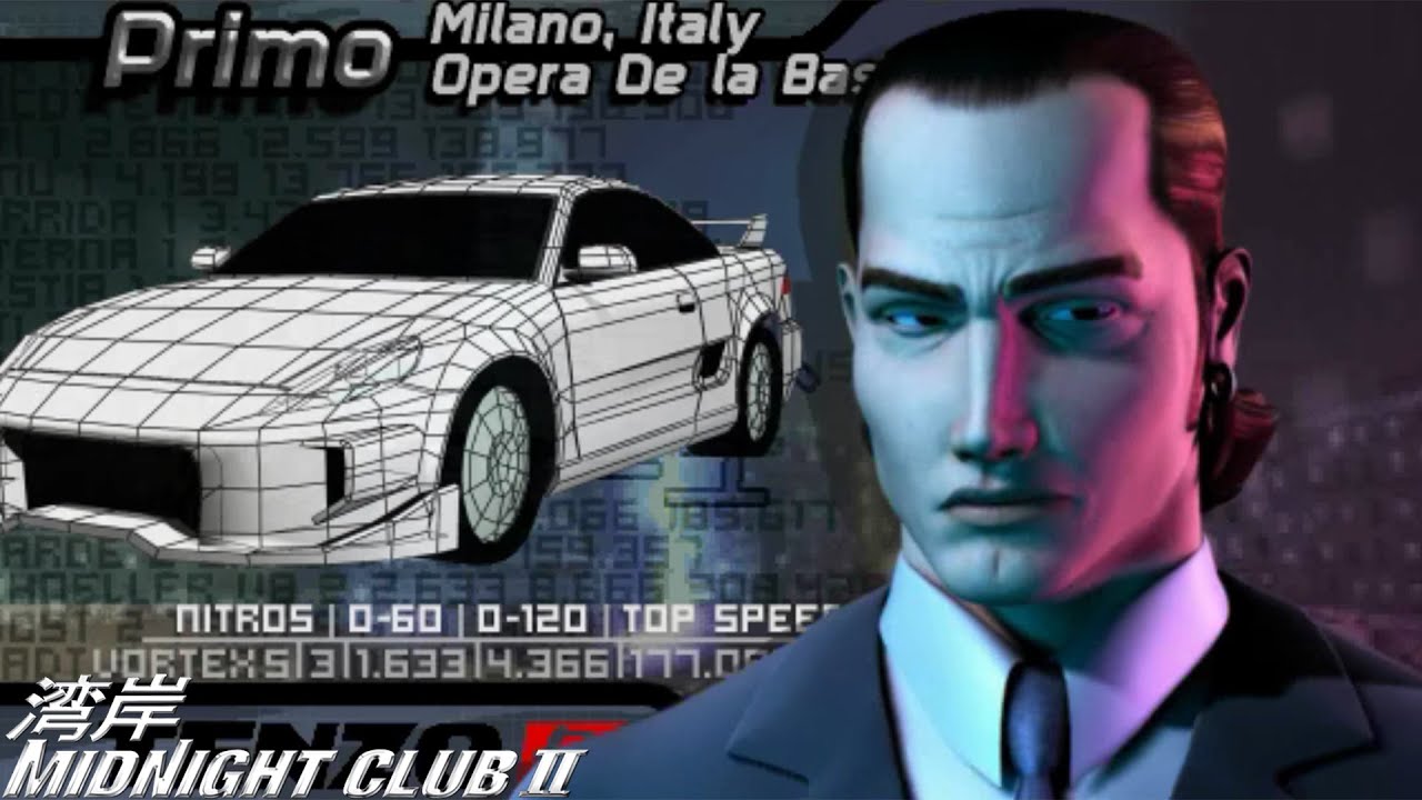Midnight Club II - Paris Rival #3 - Primo [4K]