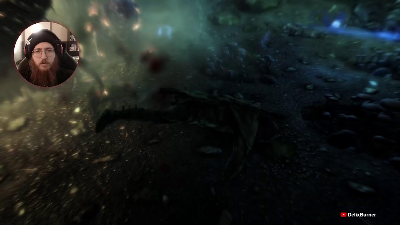 The best follower follows me on first adventure in Skyrim!