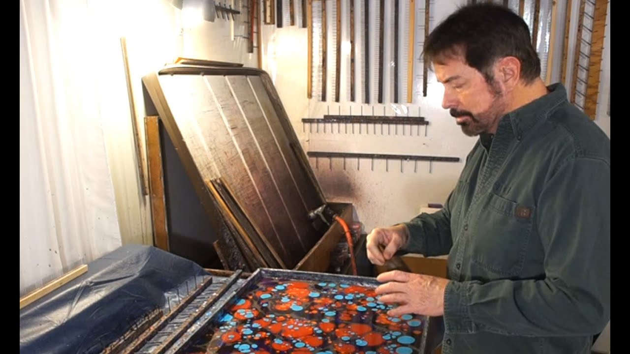 Valentine Marbling -- by Galen Berry