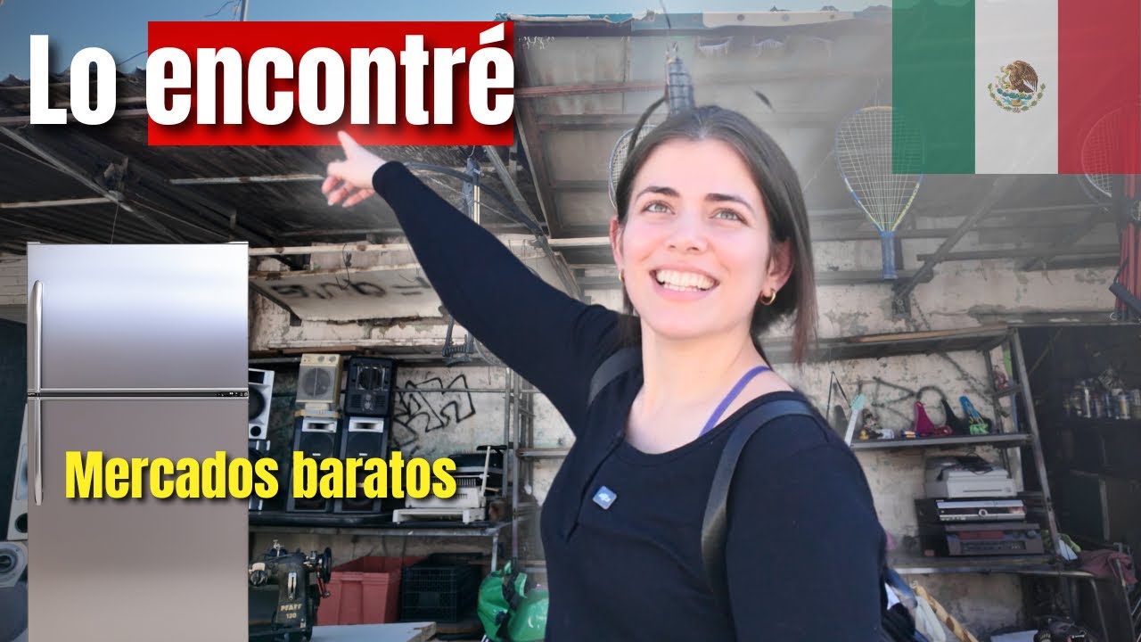 Buscando cosas para la CASA en los Cerrajeros de Juárez, mercados de Segunda Mano 