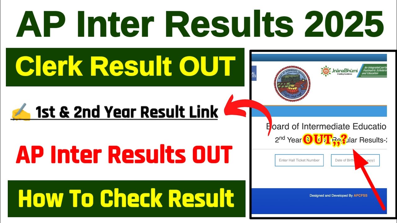 AP Inter Results 2025 🔵 How To Check AP Inter Result 2025 ? AP Inter 1st Year, 2nd Year Result 2025