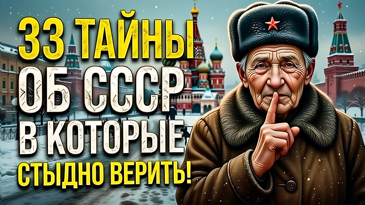 33 тайны СССР, о которых вам врали в школе